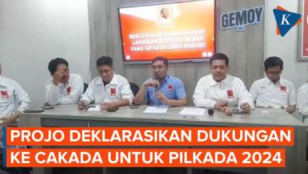 Projo Dukung Bobby, Khofifah, Ridwan Kamil, dan Airin di Pilkada 2024