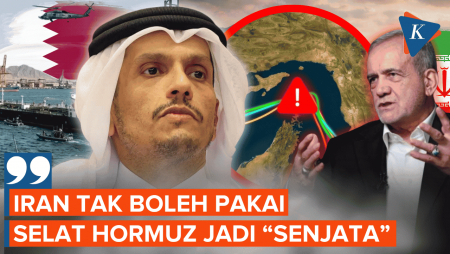 Qatar Peringatkan Iran Tak Gunakan Selat Hormuz Untuk Peras Negara Teluk