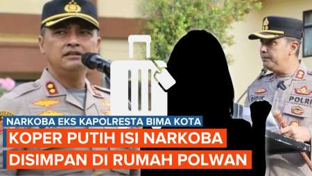 Rumah Aipda Dianita Lokasi Penemuan Koper Isi Narkoba Eks Kapolres Bima Kota