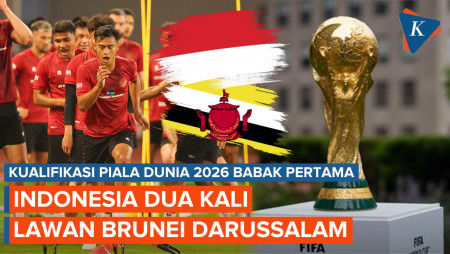 Hasil Drawing Kualifikasi Piala Dunia 2026 Babak Pertama, Indonesia Lawan Brunei
