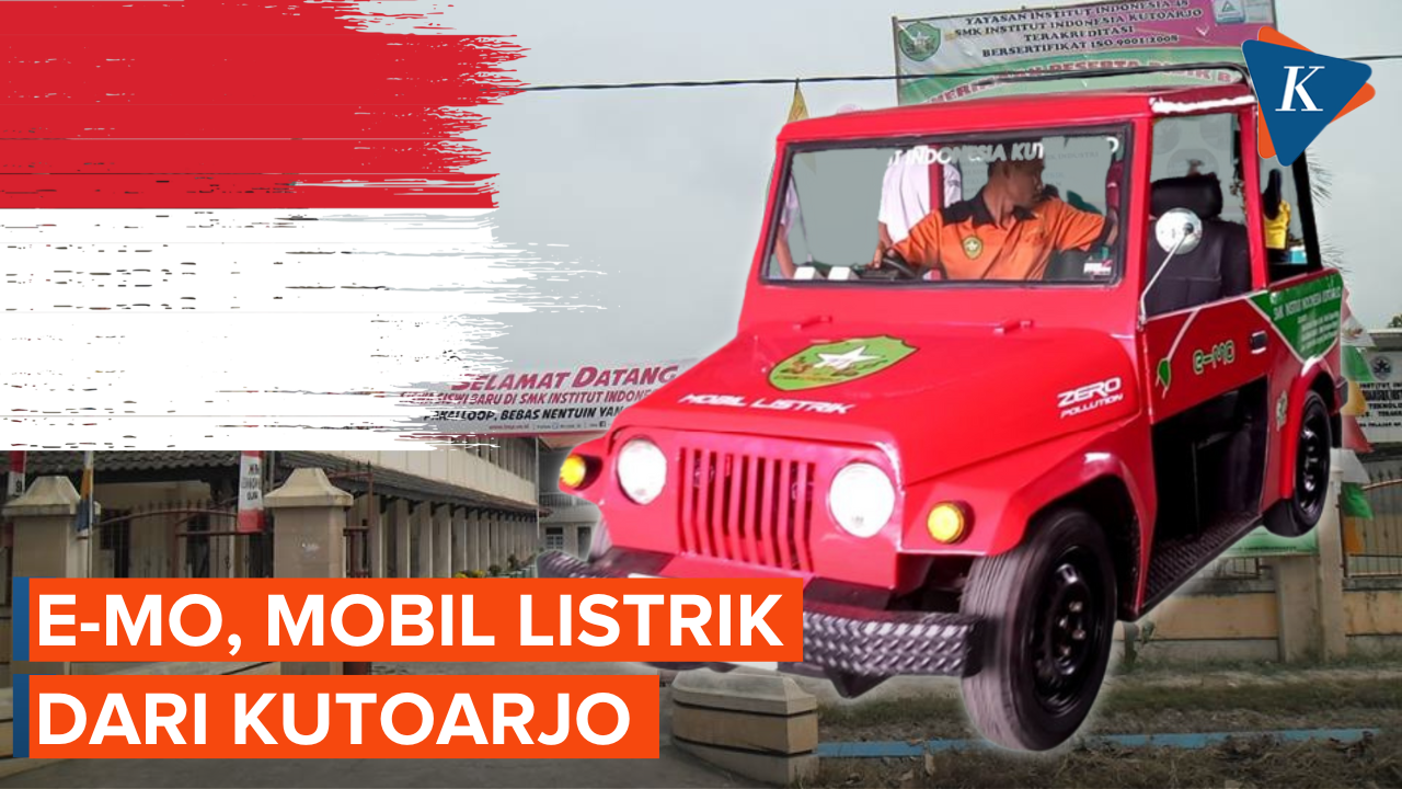 Ini Dia! Mobil Listrik Karya Anak SMK dari Kutoarjo