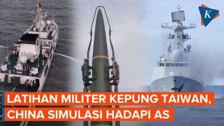 Latihan Militer China Terbesar Sejak 2022, Sinyal Keras Ke AS Dan Jepang