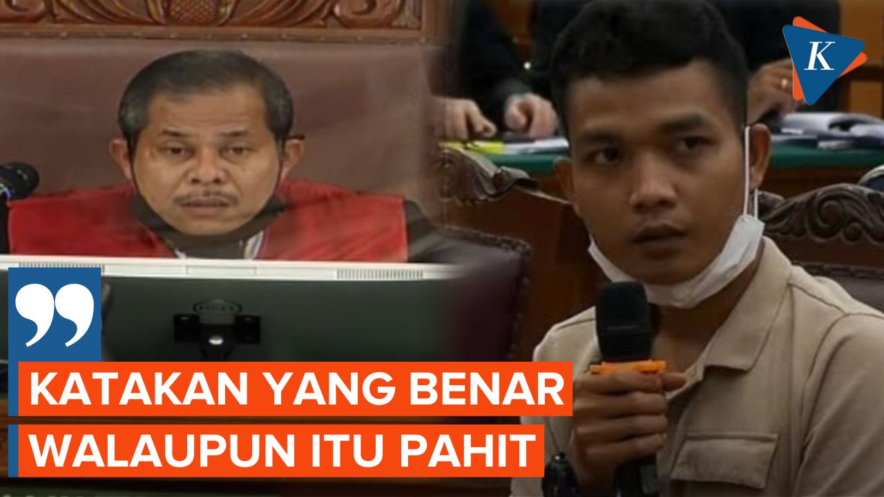 Momen Hakim Marahi Diryanto ART Sambo karena Beri Kesaksian Berbelit-belit