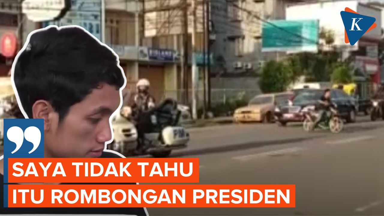Pengakuan JD Sang Penerobos Rombongan Kepresidenan di Makassar