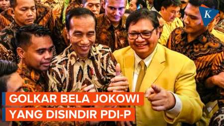 PDI-P Sebut Banyak Drama Politik di Lingkungan Jokowi, Golkar: Enggak Usah 