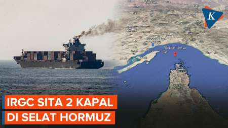 Iran Sita Dua Kapal Di Selat Hormuz Respons Blokade AS