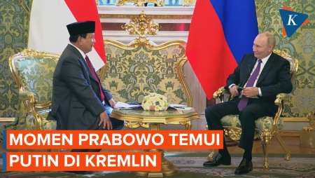 [FULL] Isi Pembicaraan Prabowo dan Presiden Rusia Vladimir Putin di Moskwa