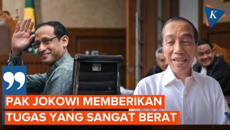 Nadiem Makarim Singgung Beratnya Tugas Dari Jokowi Dalam Sidang Kasus Chromebook