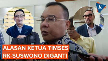 Dasco Ungkap Alasan Ahmad Sahroni Diganti dari Ketua Timses RK-Suswono