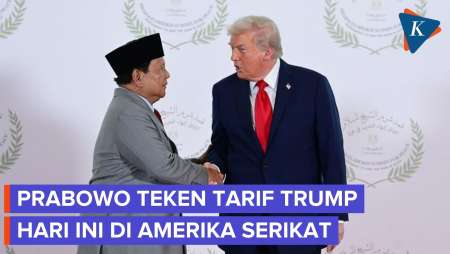 Prabowo Teken Tarif Impor Trump Hari Ini, Angkanya Diharapkan Turun Lagi