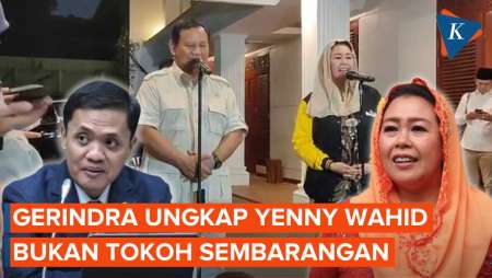 Saat Gerindra Harap Yenny Wahid Merapat Gabung Barisan Pendukung Prabowo