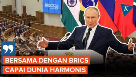 Putin di Depan Negara-negara BRICS: Bersama-sama, Akan Capai Dunia yang Harmonis