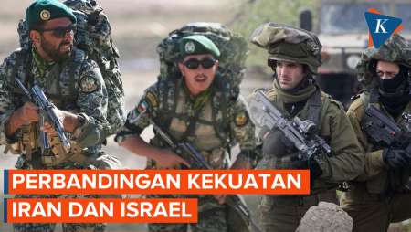 Israel dan Iran Saling Serang, Siapa yang Terkuat?