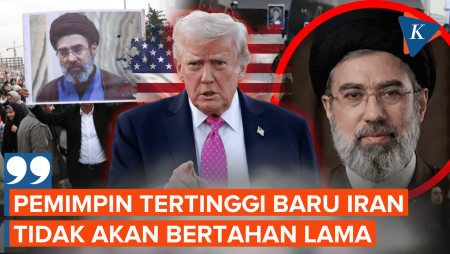 Trump: Pemimpin Tertinggi Iran yang Baru Tidak Akan Bertahan Lama