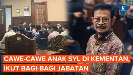 Anak SYL Kerap Ikut-ikutan Usul Nama untuk Isi Jabatan di Kementan