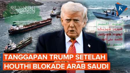 Houthi Blokade Kapal Saudi, Trump: Kita Urus Semuanya!
