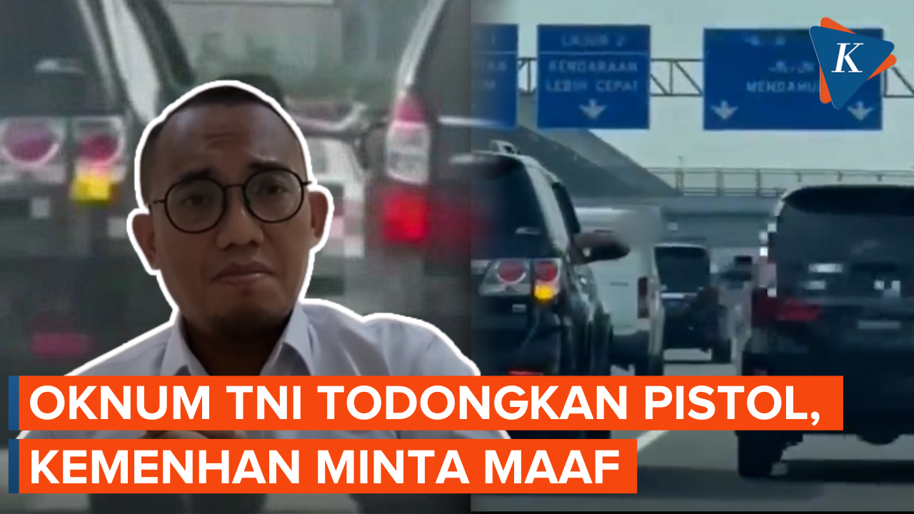 Viral Aksi Oknum TNI Todongkan Pistol di Tol Jagorawi, Kemenhan Minta Maaf
