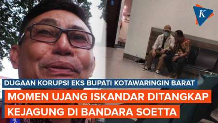 Anggota DPR dari Nasdem Ujang Iskandar Ditangkap Kejagung Setibanya dari…