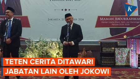 Cerita Teten Masduki Pernah Ditawari Jabatan Lain oleh Jokowi