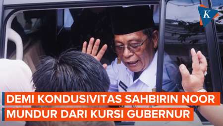 Tak Lagi Tersangka, Paman Birin Mundur sebagai Gubernur Kalsel Demi Jaga Kondusivitas