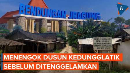 Denyut Dusun Kedungglatik Semarang Sebelum Ditenggelamkan demi Proyek Bendungan