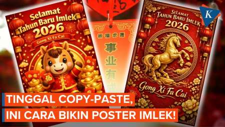 Cara Bikin Poster Imlek Dengan AI Terbaru 2026