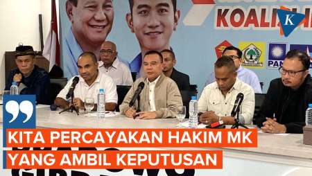 TKN Minta Pendukung Prabowo-Gibran Tidak Demo Saat Putusan Sengketa Pilpres di MK