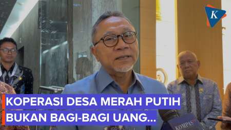 Zulkifli Hasan Tegaskan Koperasi Desa Merah Putih Bukan untuk Bagi Uang