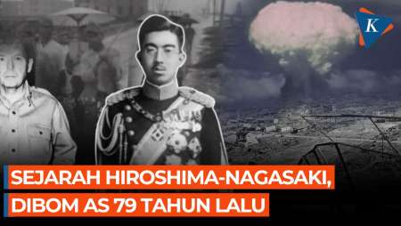 Penampakan Hiroshima-Nagasaki Dibom AS pada 79 Tahun Lalu