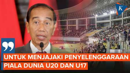 Jokowi Perintahkan PSSI dan Kemenpora Jajaki Kans Tuan Rumah Piala Dunia U17 dan U20 2025