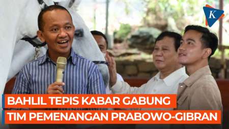 Menteri Investasi Bahlil Bantah Masuk Tim Pemenangan Prabowo-Gibran