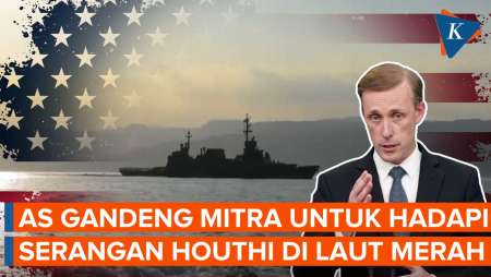 Hadapi Ancaman Houthi di Laut Merah, AS Tak Mau Lawan Sendirian