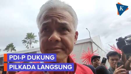 Ganjar: Sikap PDI-P Sangat Jelas, Dukung Pilkada Langsung
