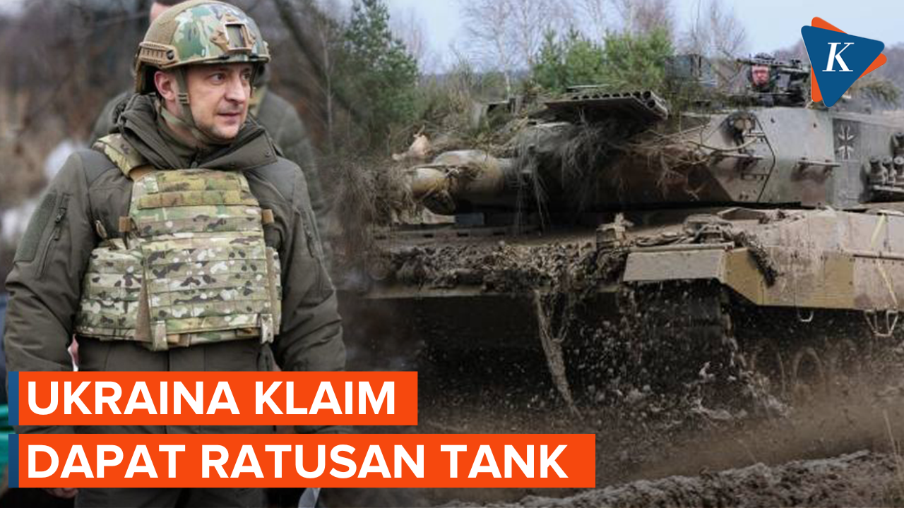 Ukraina Perkirakan Akan Dapat 120-140 Tank dari Barat