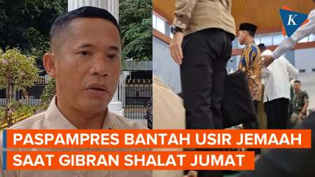 [FULL] Paspampres Bantah Usir Jemaah Saat Gibran Shalat Jumat di Semarang