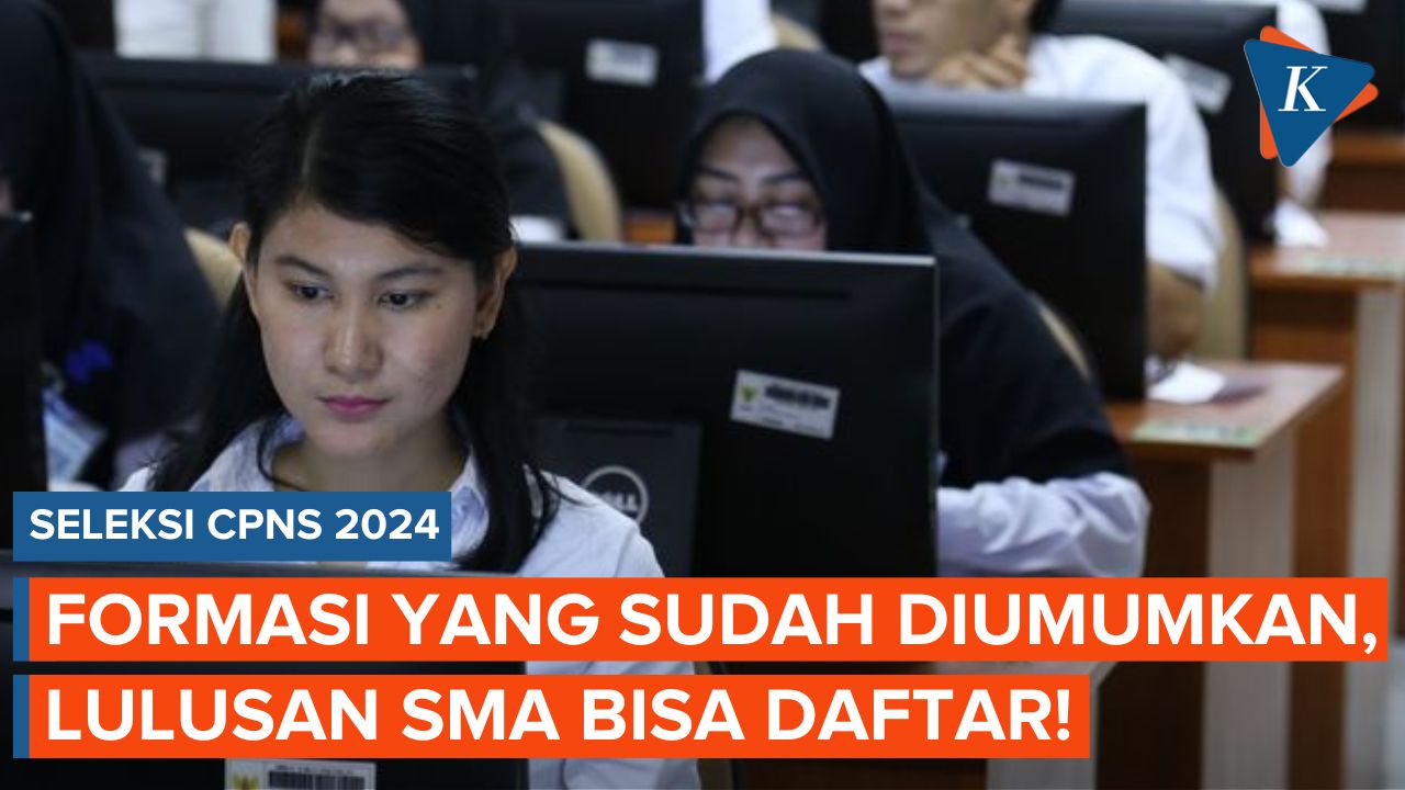 Rincian Formasi CPNS 2024 Pemerintah Pusat, Lulusan SMA Bisa Daftar!