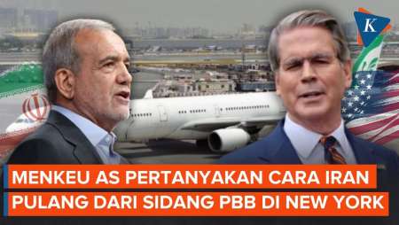 AS Bingung Cara Iran Pulang Dari PBB Imbas Penerbangan Disetop