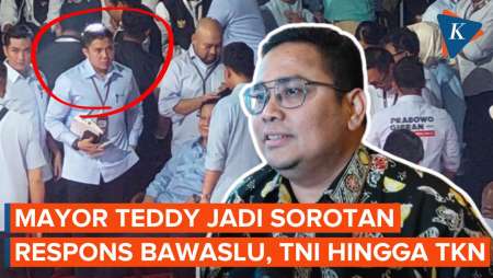 Mayor Teddy Ajudan Prabowo di Debat Capres, Begini Respons Bawaslu, TNI hingga TKN