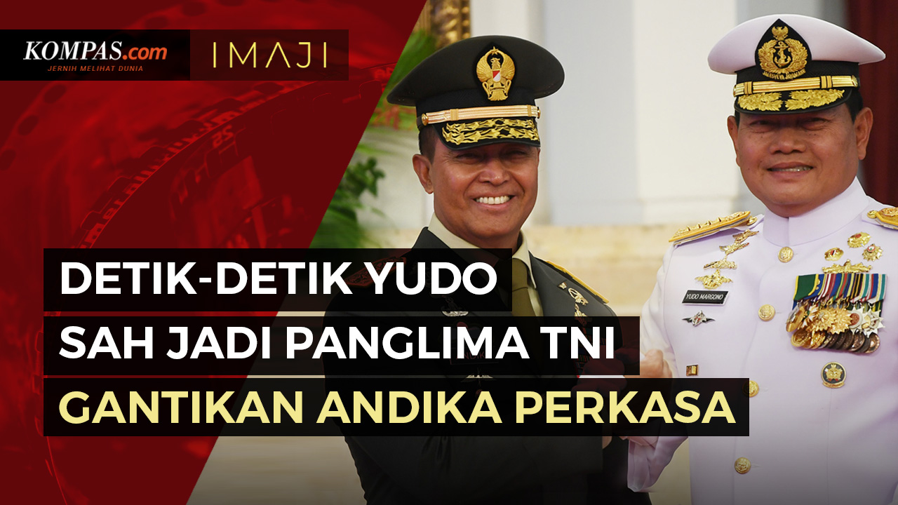 Detik-detik Yudo Margono Sah Jadi Panglima TNI Usai Dilantik Jokowi