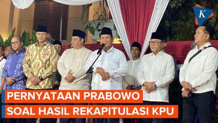 [FULL] Pernyataan Lengkap Prabowo Subianto soal Hasil Pilpres 2024