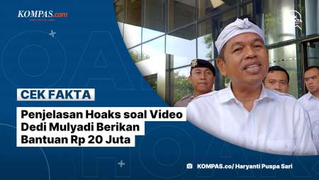 Penjelasan Hoaks soal Video Dedi Mulyadi Berikan Bantuan Rp 20 Juta
