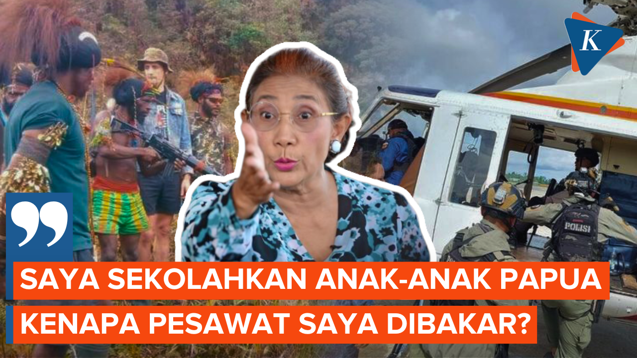 Luapan Tangis dan Amarah Susi Lihat Perlakuan KST ke Pilot dan Maskapainya