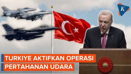 Perang Memanas, Erdogan Aktifkan Operasi Pertahanan Udara Turkiye