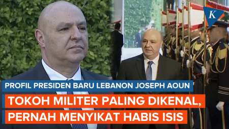 Profil Joseph Aoun, Tokoh Militer Paling Dikenal, Kini Jadi Presiden Lebanon