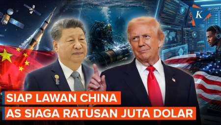 AS Siap Lawan China! Siapkan Dana Ratusan Juta Dolar