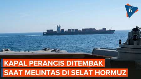 Selat Hormuz Memanas, Kapal Perancis Jadi Sasaran Tembakan
