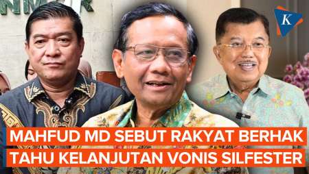 Silfester Matutina Belum Ditahan, Mahfud MD: Rakyat Berhak Tahu