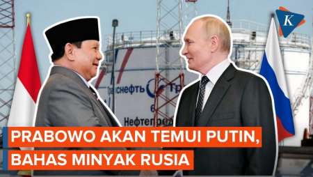 Datangi Putin, Prabowo Mau Amankan Minyak Dari Rusia