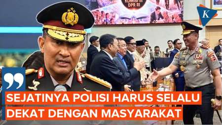 Janji Suyudi Usai Dilantik Jadi Kapolri Oleh Presiden Prabowo