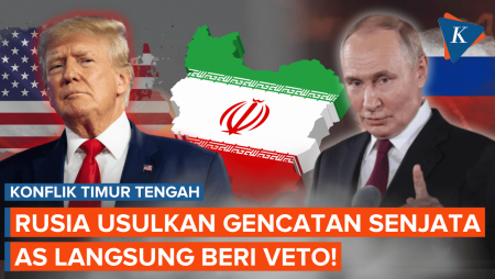 Usulan Rusia Untuk Gencatan Senjata Di Timur Tengah Kandas Di Tangan AS